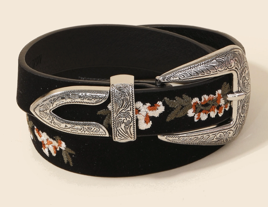 Embroidered Belt