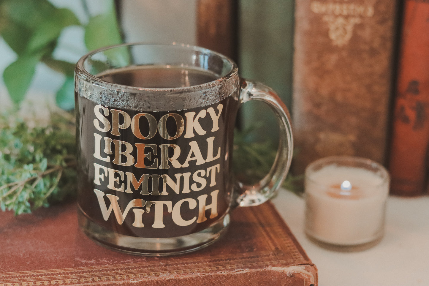 Spooky Liberal Feminist Witch Mug