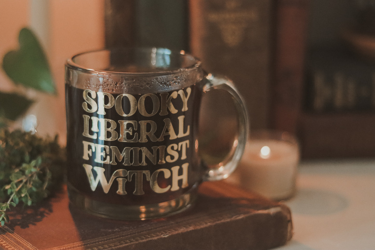 Spooky Liberal Feminist Witch Mug