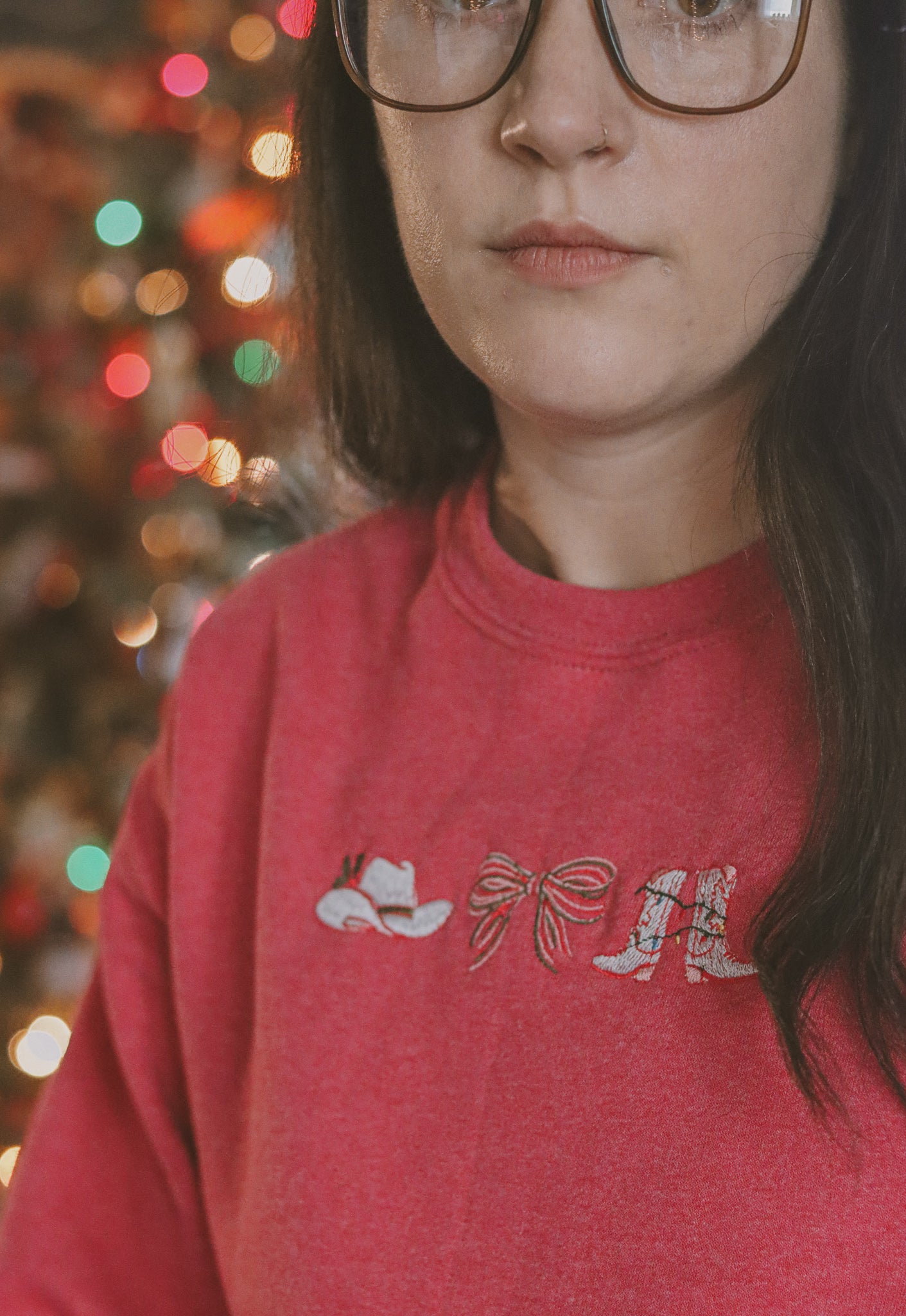 Western Holiday Sweatshirt