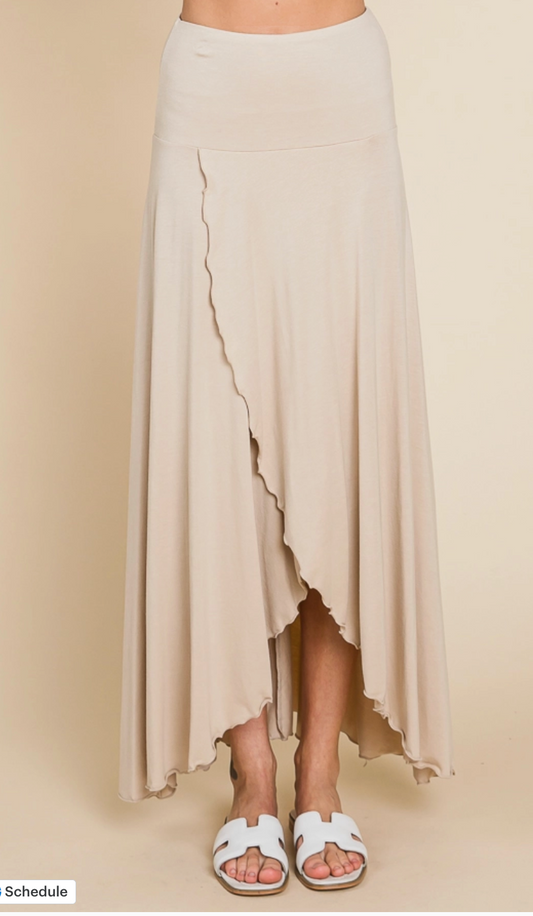 Flare Maxi Skirt